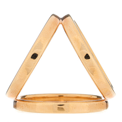 Hermes Permabrass Gold Plated Trio Scarf Ring 4 of 5