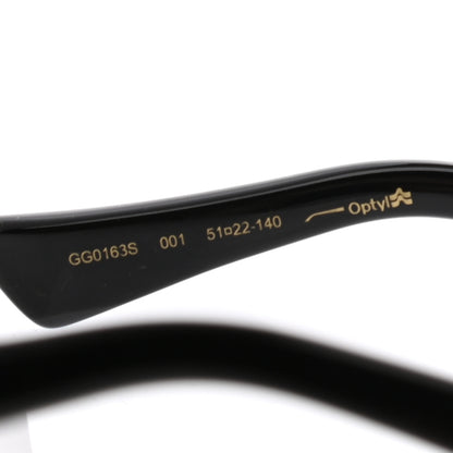 Gucci Acetate Cat Eye GG0163/S Sunglasses Black 5 of 7