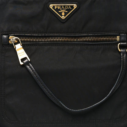 Prada Tessuto Nylon Shopping Tote Black 7 of 17