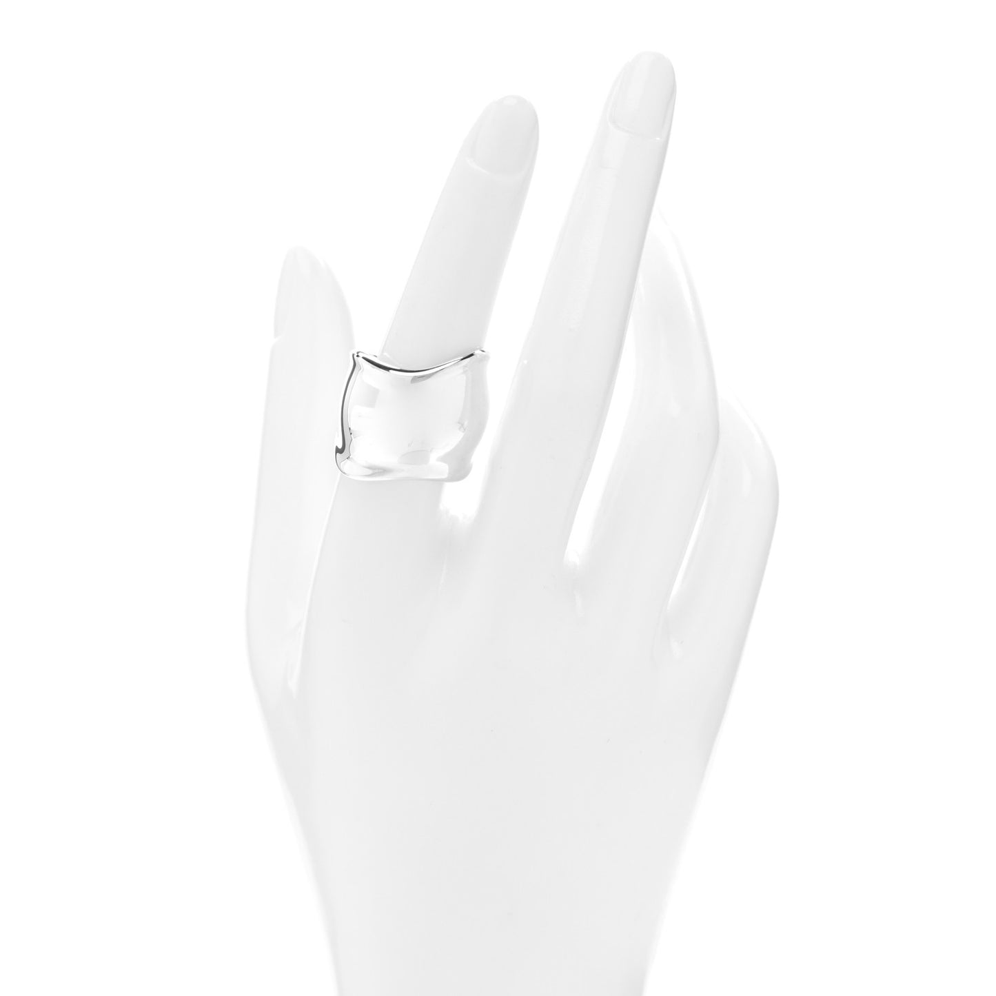 Sterling Silver Elsa Peretti Bone Ring 54 7