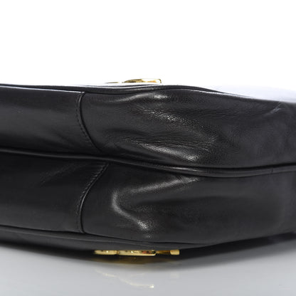 Chanel Lambskin CC Shoulder Bag Black 9 of 10