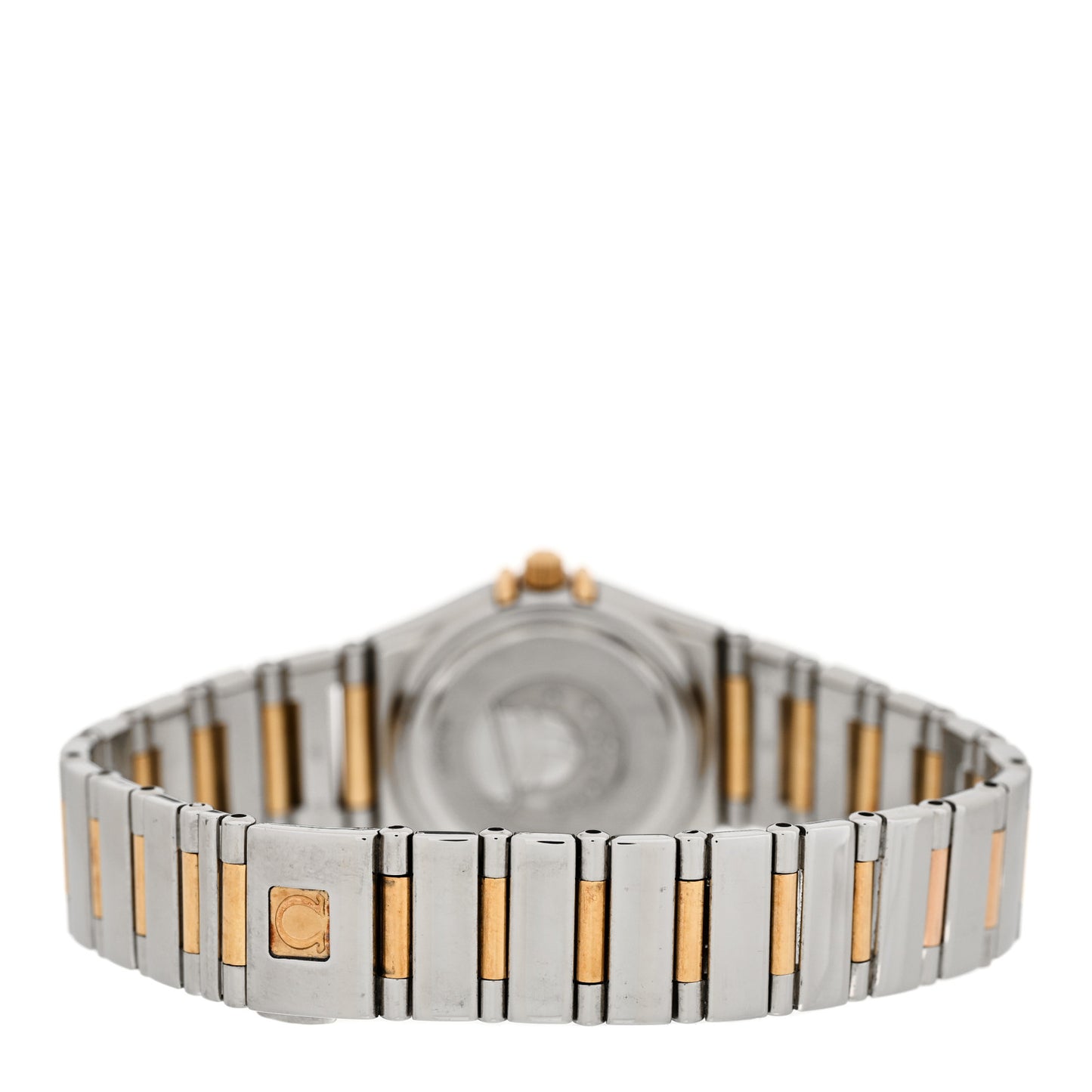 Stainless Steel 18K Yellow Gold Mother of Pearl 22mm Constellation Quartz Watch 1361.71.00