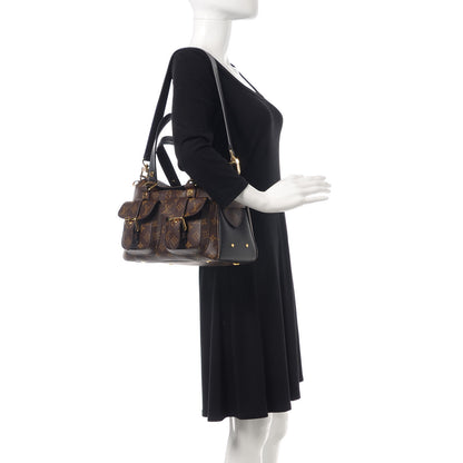 Louis Vuitton Monogram Manhattan NM Black 3 of 12