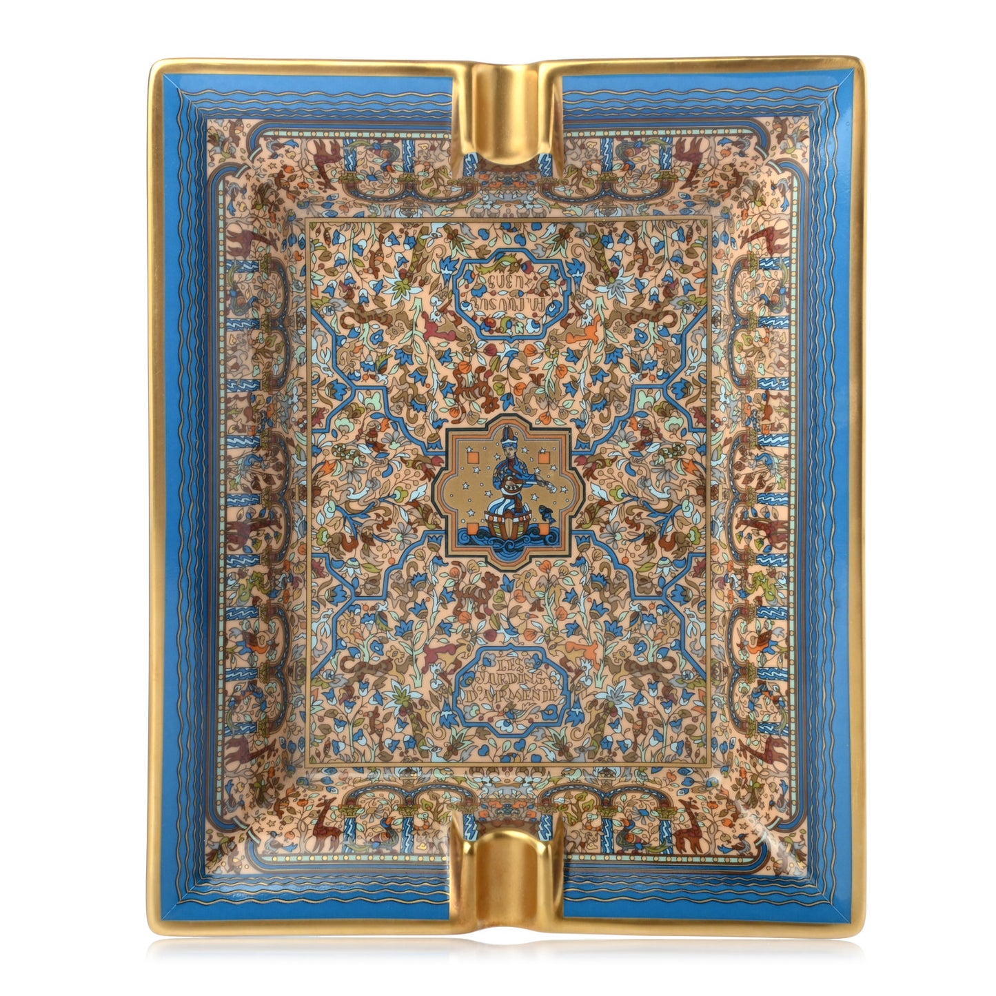 Porcelain Les Jardins D'Armenie Ashtray
