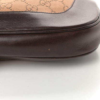 Gucci Monogram Small Jackie O Hobo Brown 13 of 16