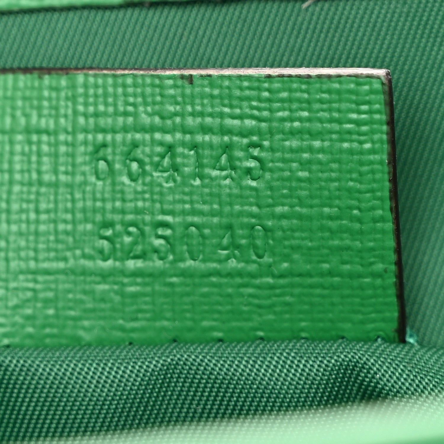 Gucci Monogram GG Childrens Messenger Bag Green 7 of 10