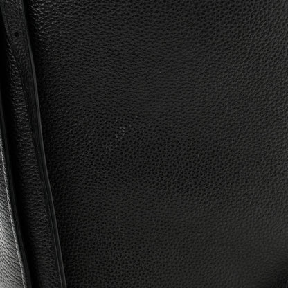 Balenciaga Calfskin Logo Embossed Small Tool 2.0 North-South Tote Black 9 of 11