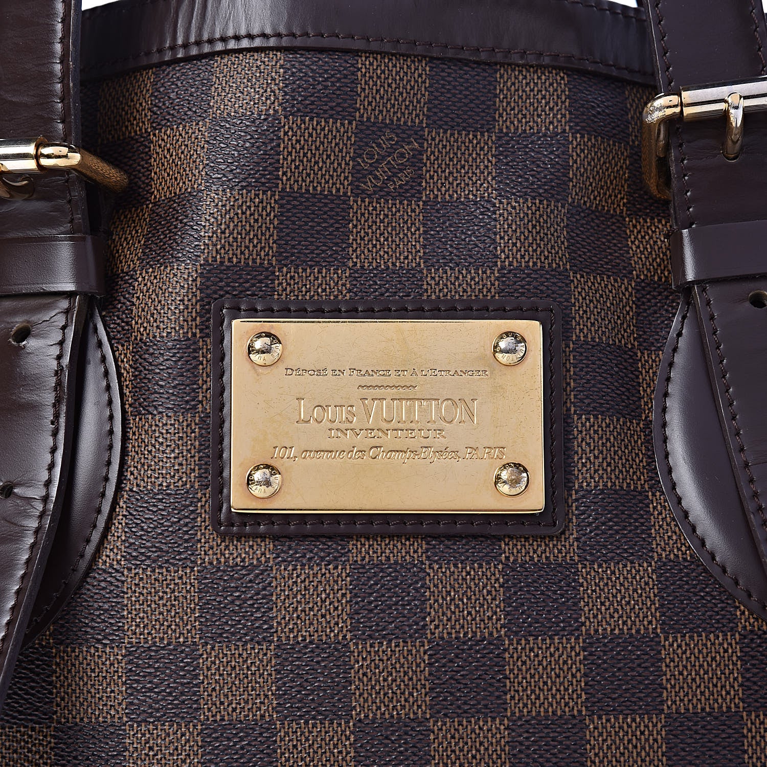 Louis Vuitton Damier Ebene Hampstead MM 26 of 26