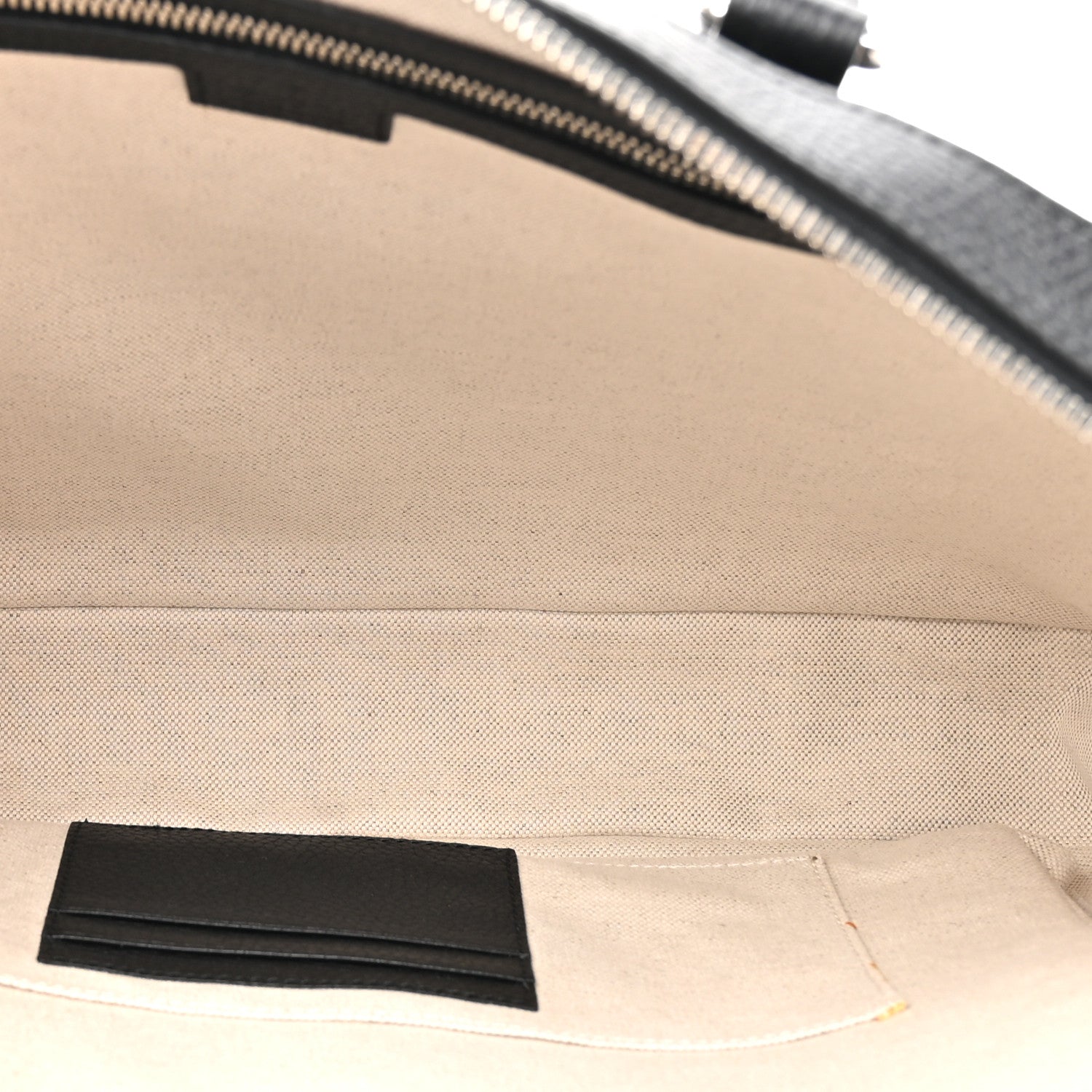 Gucci Piuma Calfskin Jumbo GG Embossed Briefcase Black 5 of 14