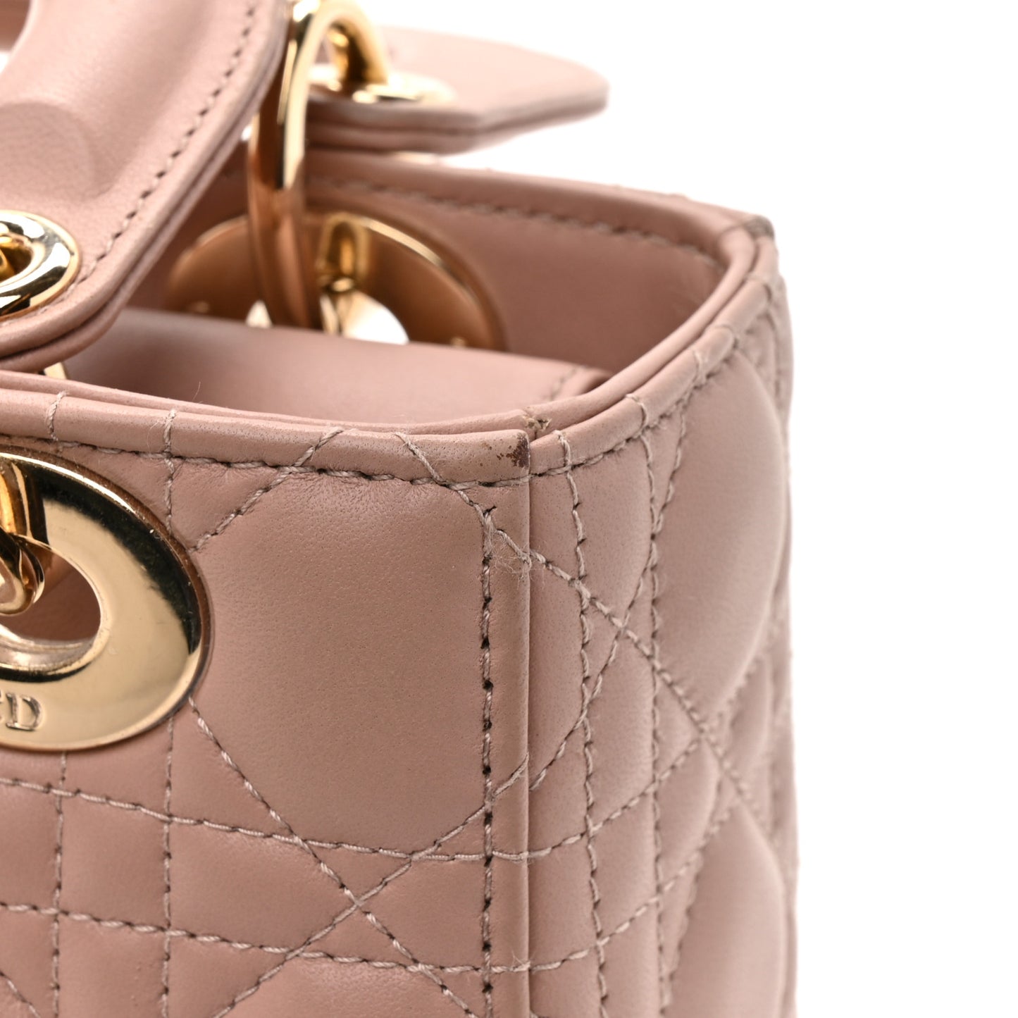 Lambskin Cannage Small My ABCDior Lady Dior Fard
