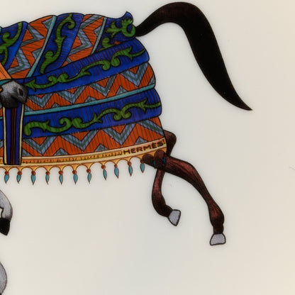Hermes Porcelain Cheval D'Orient Bread and Butter Plate 3 of 6