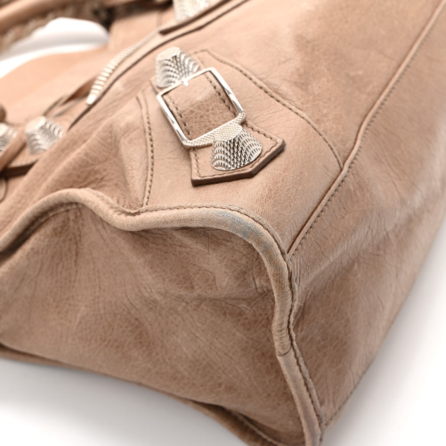 Agneau Giant 21 Silver Hardware City Seigle