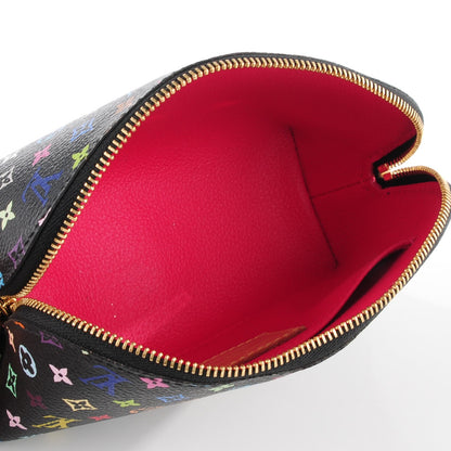 Louis Vuitton Monogram Multicolor Cosmetic Pouch Black Grenade 5 of 7