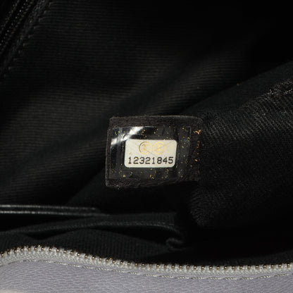 Chanel Caviar Large CC Tuck Tote Grey 7 of 7