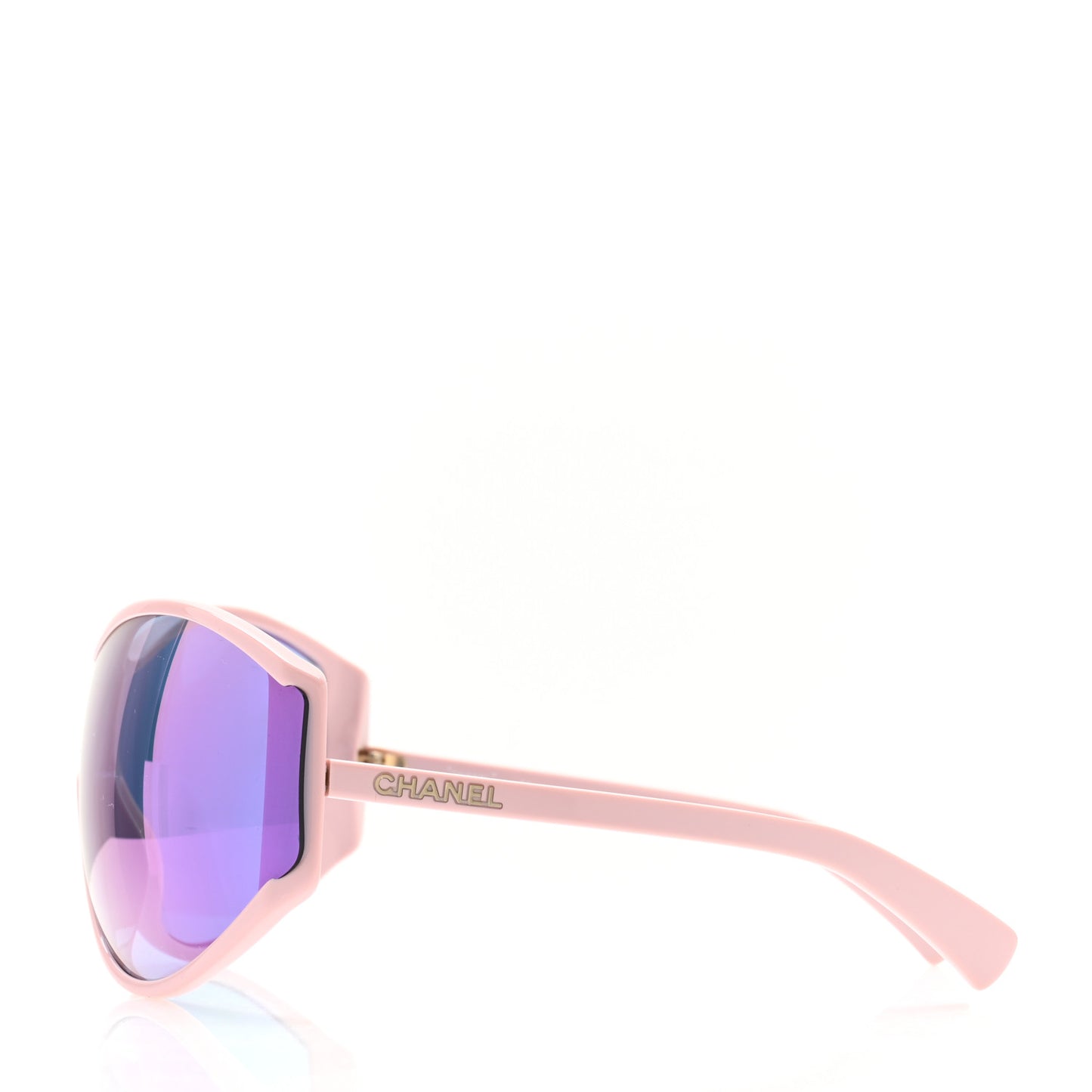 Acetate Mirror Shield Sunglasses 71475 Pink