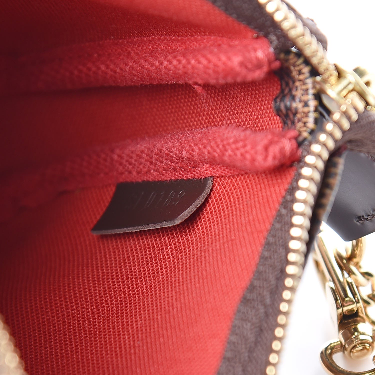 Louis Vuitton Damier Ebene Mini Pochette Accessories 7 of 8