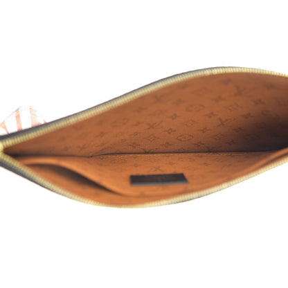 Louis Vuitton Monogram Giant Crafty Neverfull MM GM Pochette Creme Caramel 4 of 6