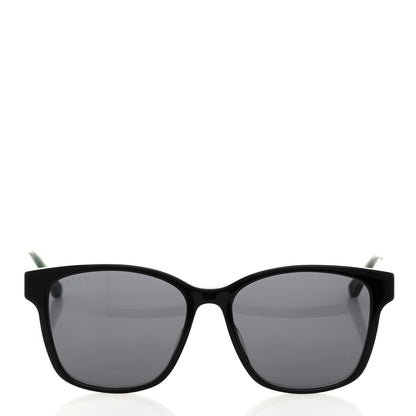 Gucci Square Eye GG Web Sunglasses GG0417SK Black 2 of 9