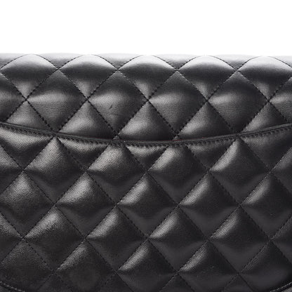Chanel Lambskin Quilted Jumbo Double Flap Black 16 of 16