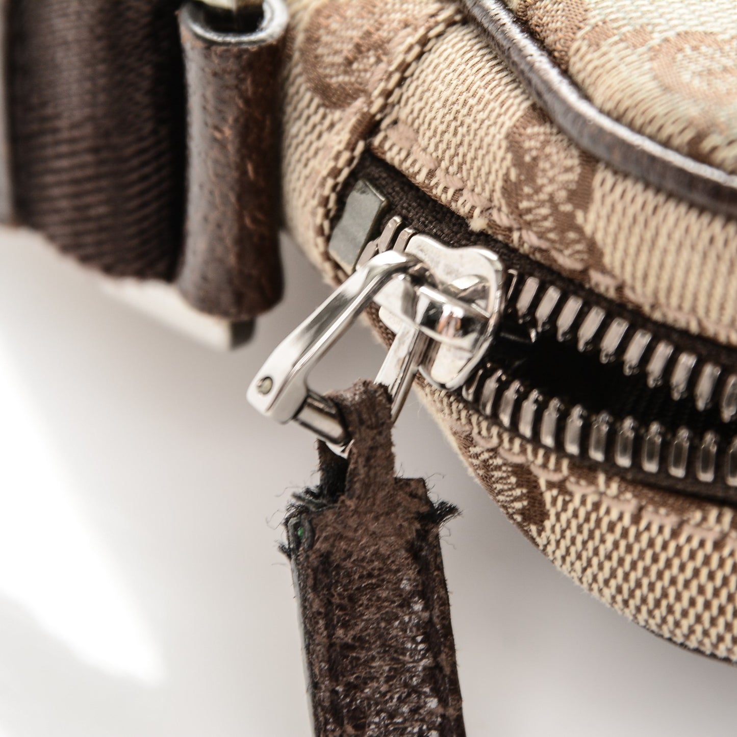 Monogram Messenger Bag Dark Brown