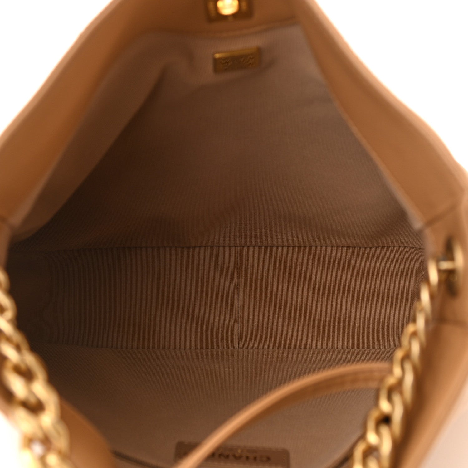 Chanel Calfskin Stitched Easy Mood Hobo Beige 5 of 11