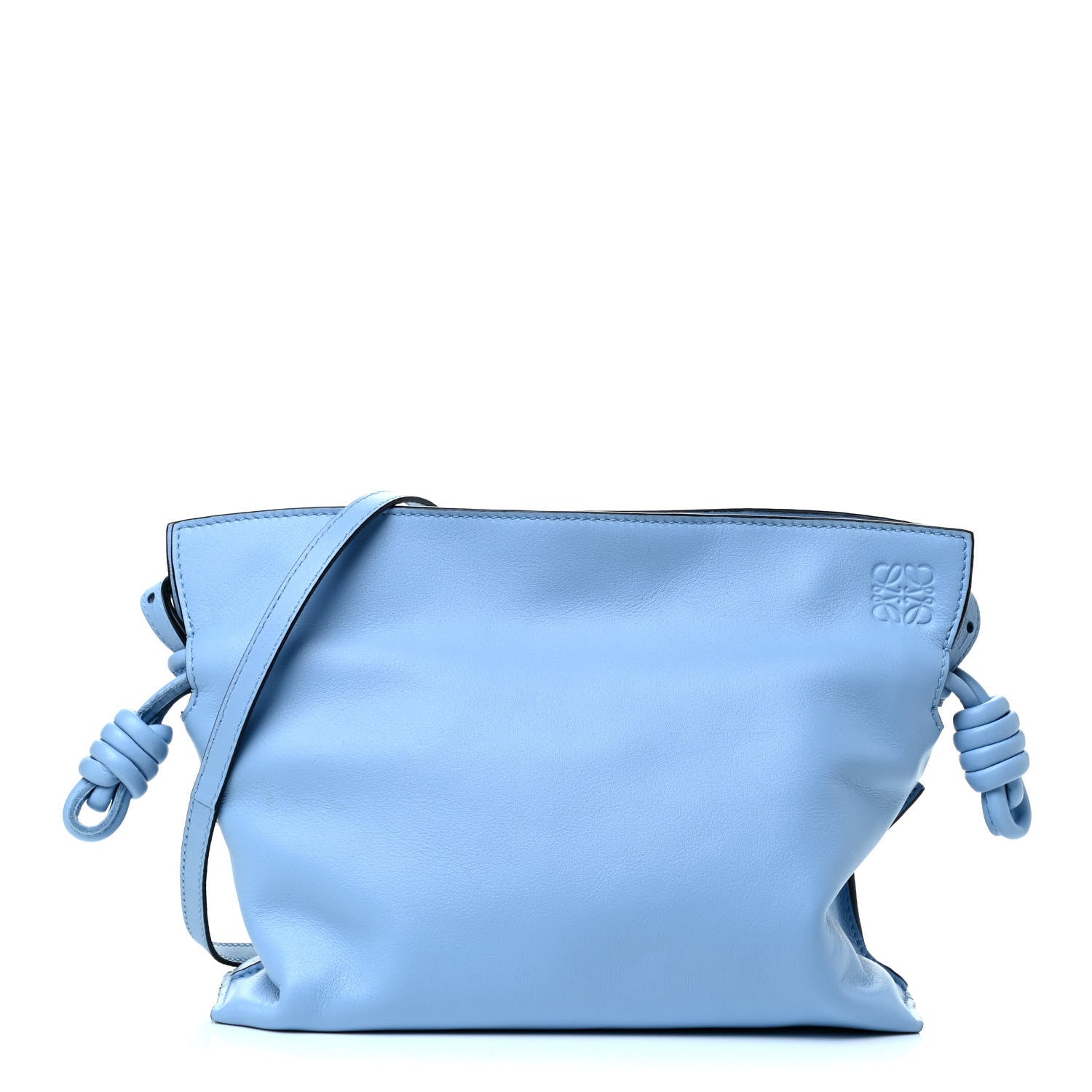 Loewe Nappa Mini Flamenco Shoulder Bag Light Blue 1 of 4