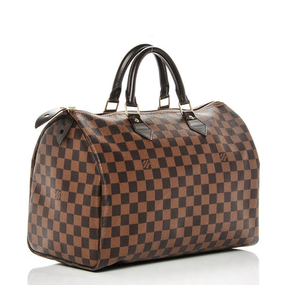 Louis Vuitton Damier Ebene Speedy 35 3 of 7
