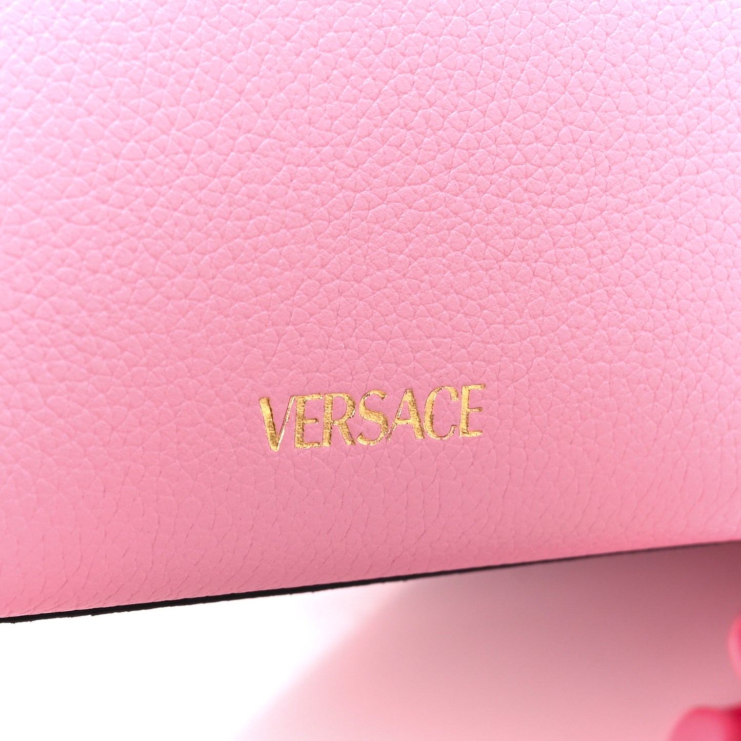Grained Calfskin Small La Medusa Bag Pink