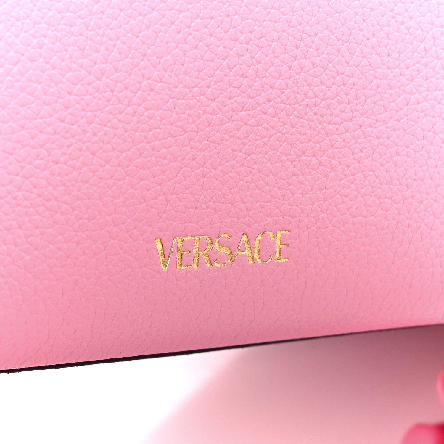 Versace Grained Calfskin Small La Medusa Bag Pink 8 of 11