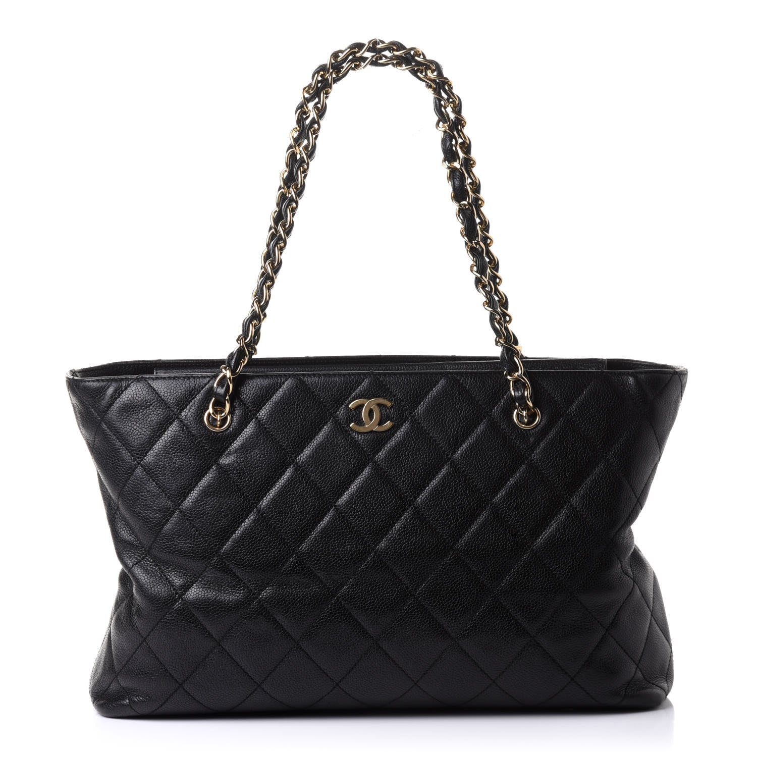 Chanel Caviar Quilted Shopping Tote Black 1 of 10