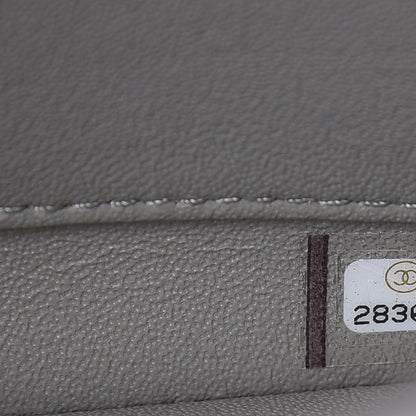 Chanel Lambskin Quilted Small Trendy CC Top Handle Flap Grey 8 of 14