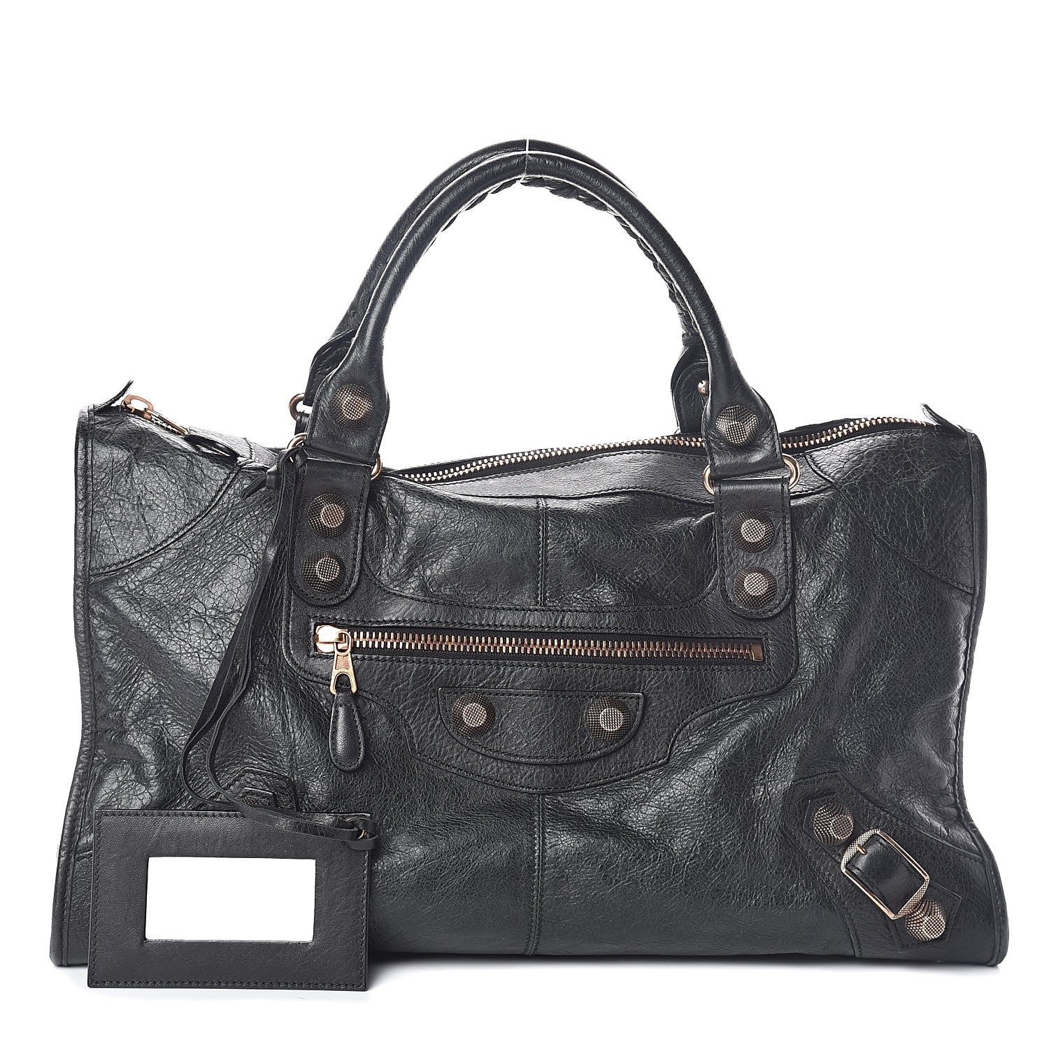 Balenciaga Agneau Giant 21 Rose Gold Hardware Work Black 1 of 14