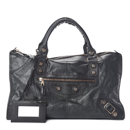 Balenciaga Agneau Giant 21 Rose Gold Hardware Work Black 1 of 14