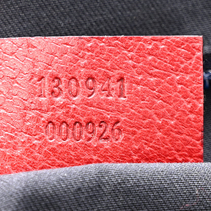 Gucci Monogram Work Tote Navy Red 7 of 14