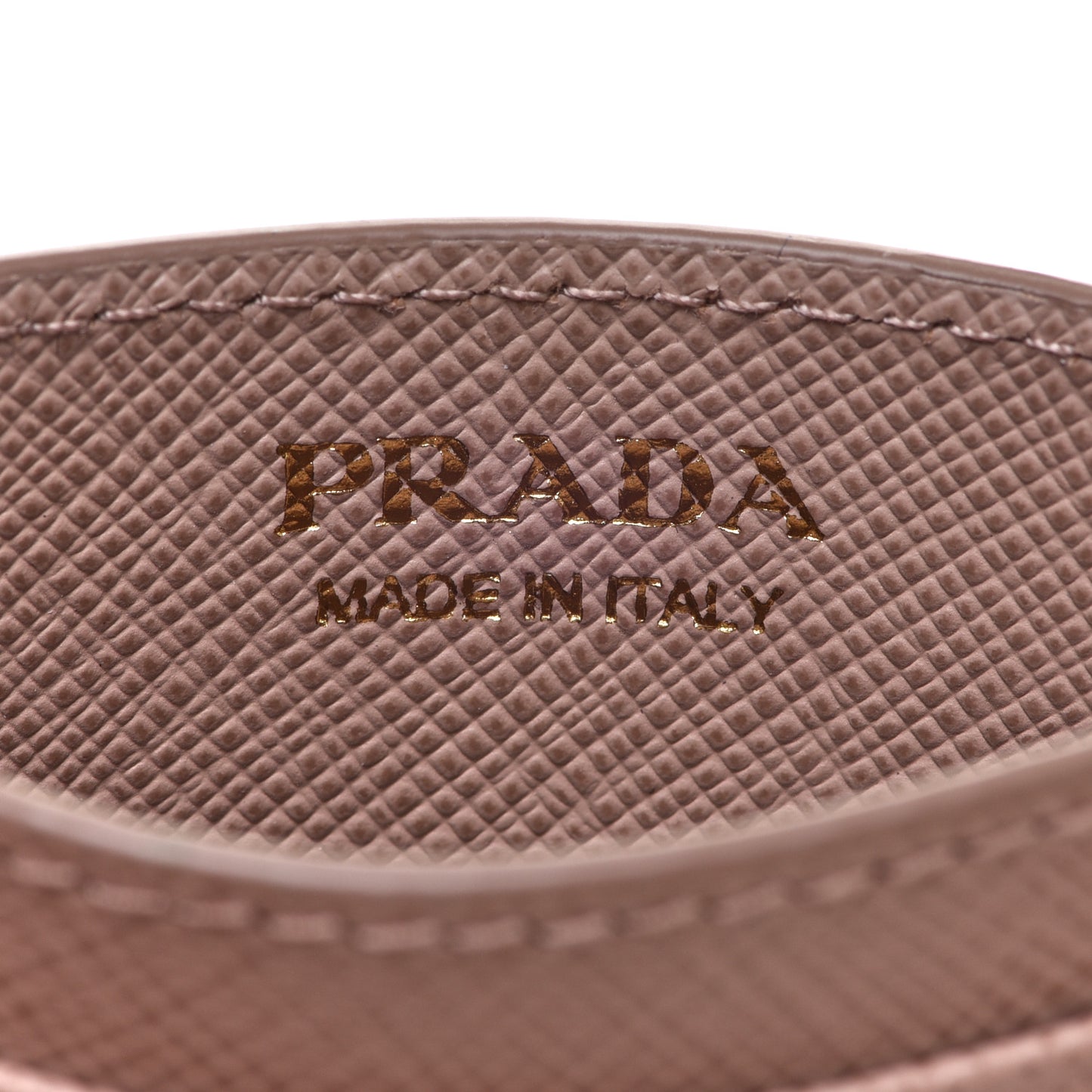 Saffiano Metal Card Holder Cammeo