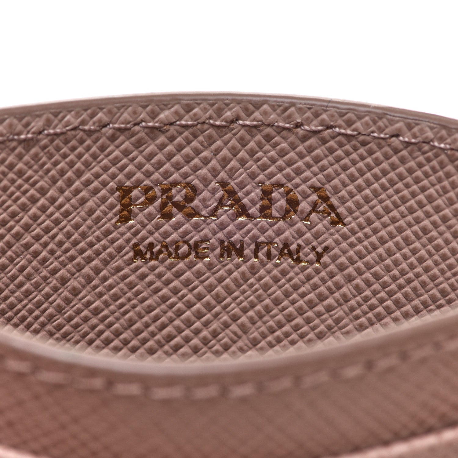 Prada Saffiano Metal Card Holder Cammeo 6 of 9