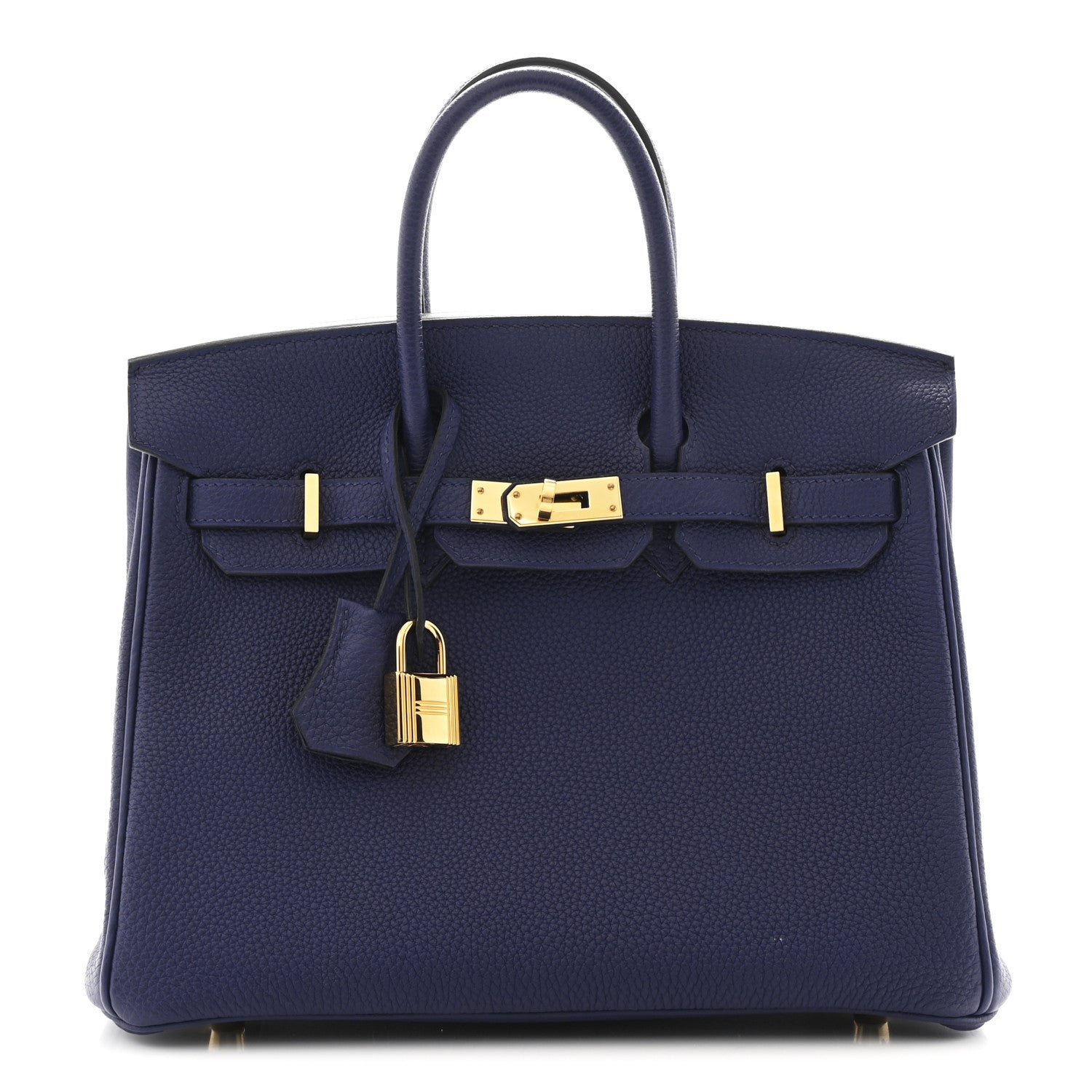 Hermes Togo Birkin 25 Bleu Encre 1 of 12