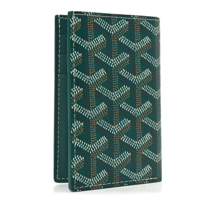 Goyard Goyardine Saint Pierre Card Holder Green 6 of 14