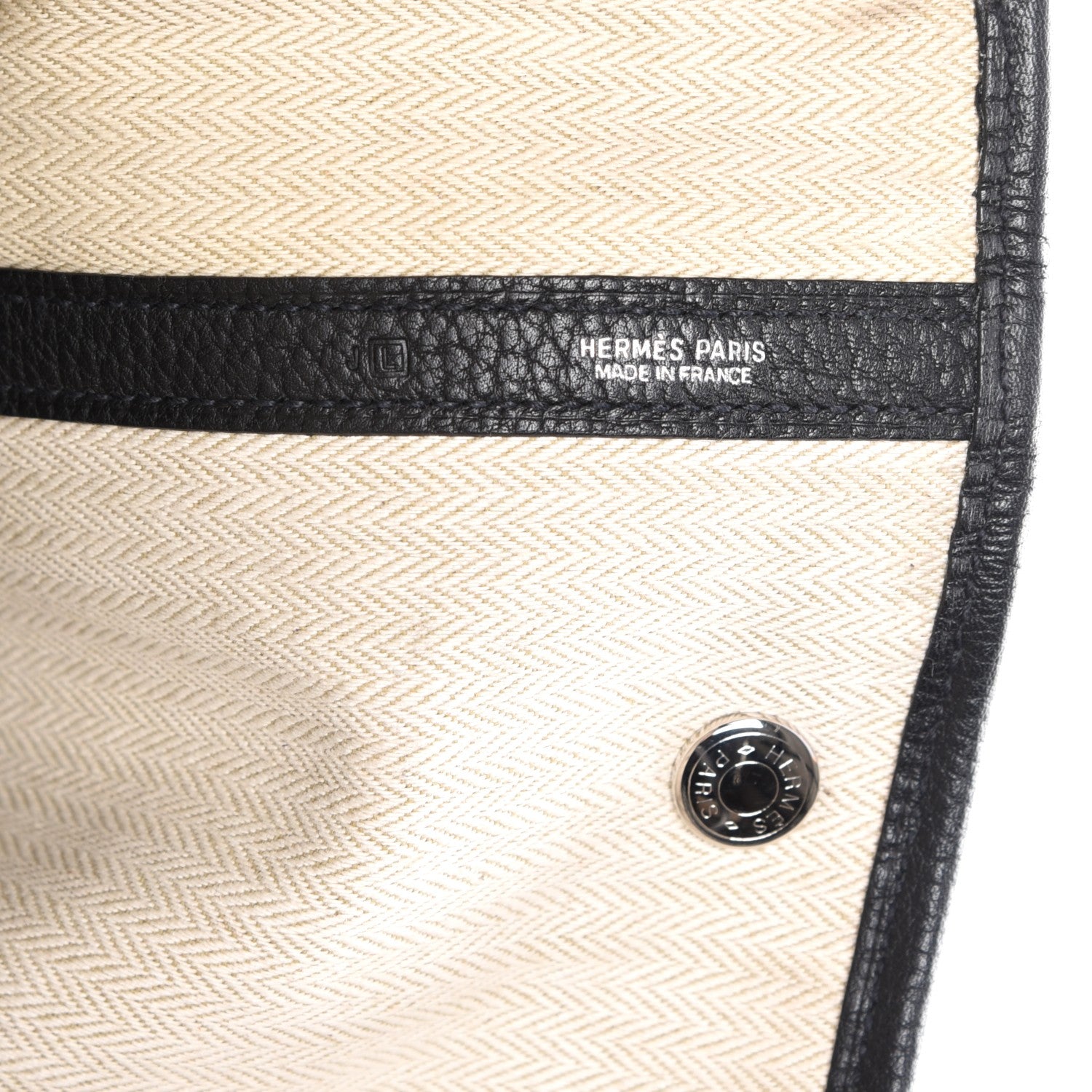 Hermes Negonda Garden Party Tote 36 MM Black 6 of 9