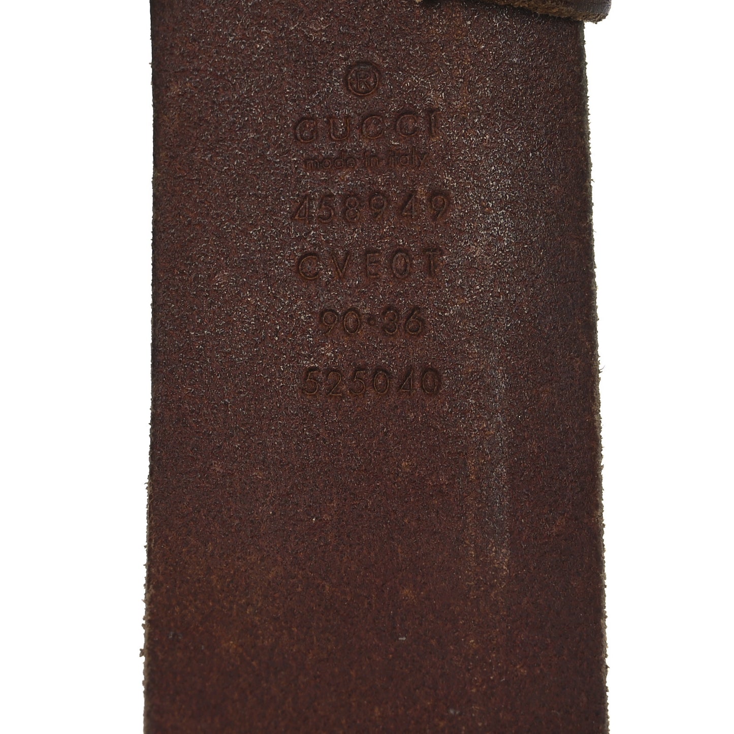 Faded Calfskin Snake Double G 40mm Belt 90 36 Cuir
