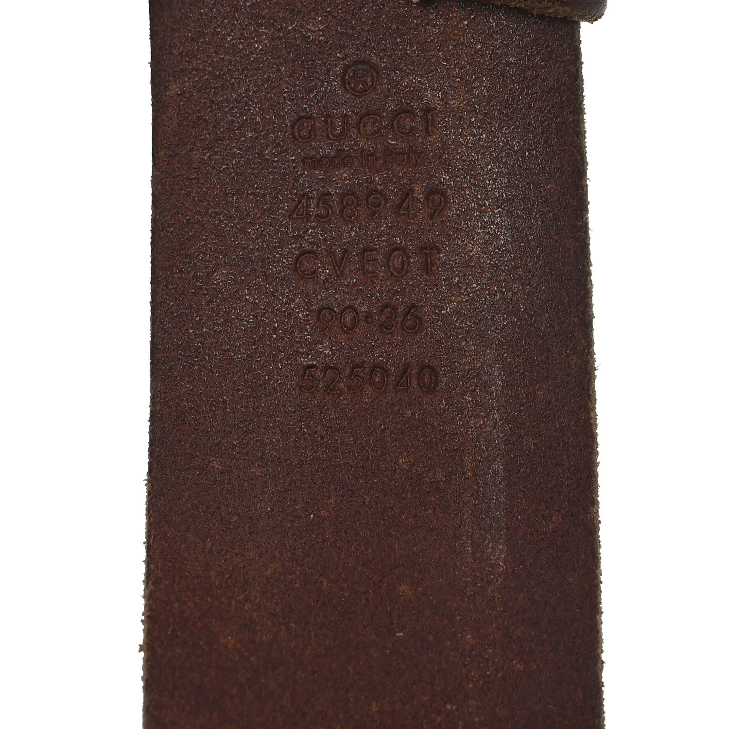 Gucci Faded Calfskin Snake Double G 40mm Belt 90 36 Cuir 5 of 9