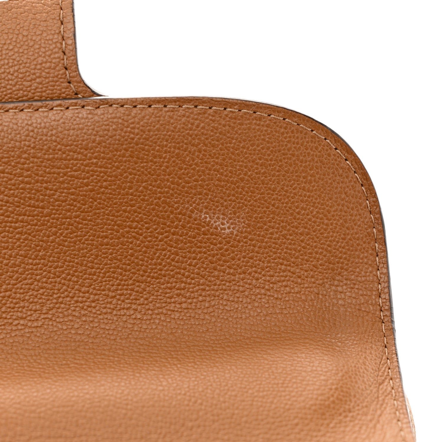 Delvaux Grained Calfskin Mini Brillant Satchel Natural 14 of 18