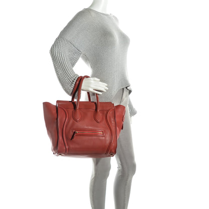Celine Smooth Calfskin Mini Luggage Lipstick 2 of 8