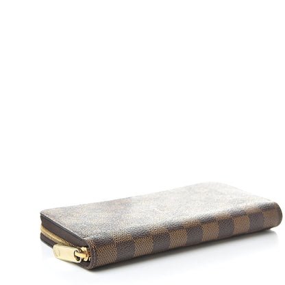 Louis Vuitton Damier Ebene Zippy Wallet Rose Ballerine 4 of 12