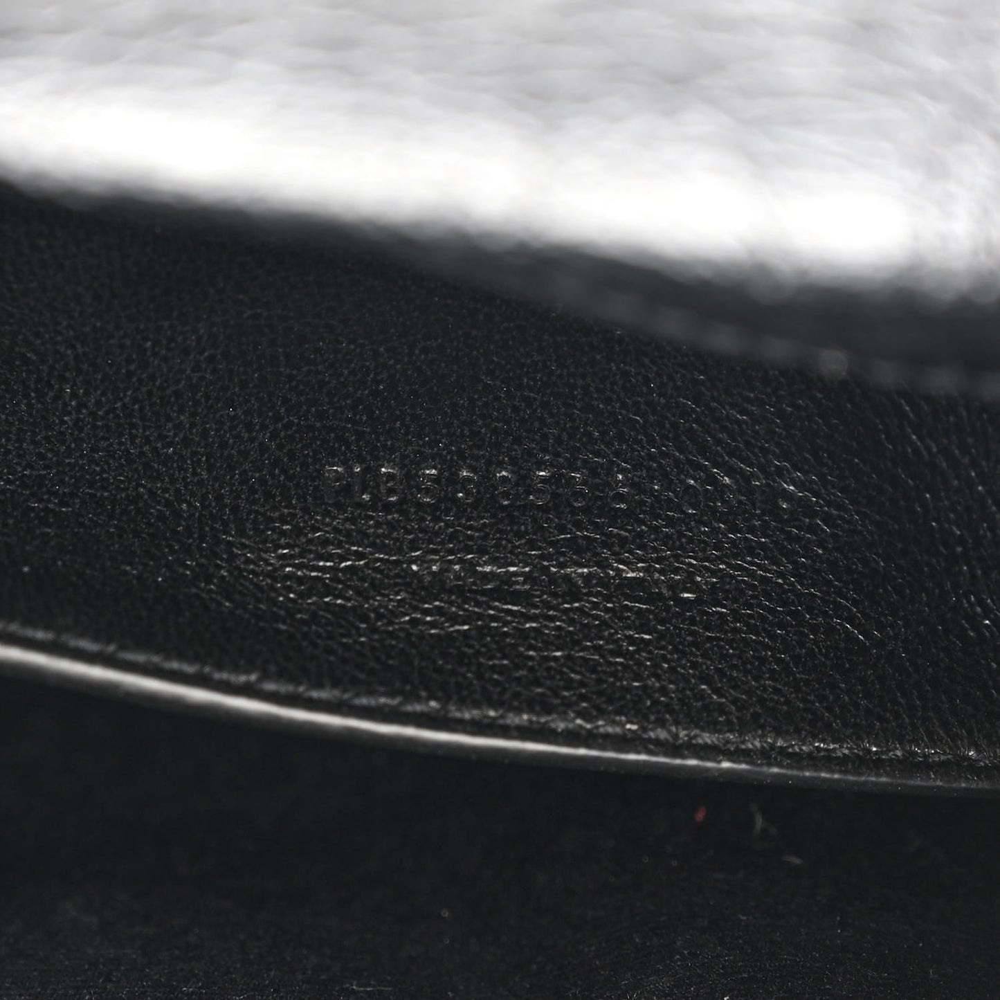 Crinkled Calfskin Matelasse Monogram Baby Niki Chain Satchel Black