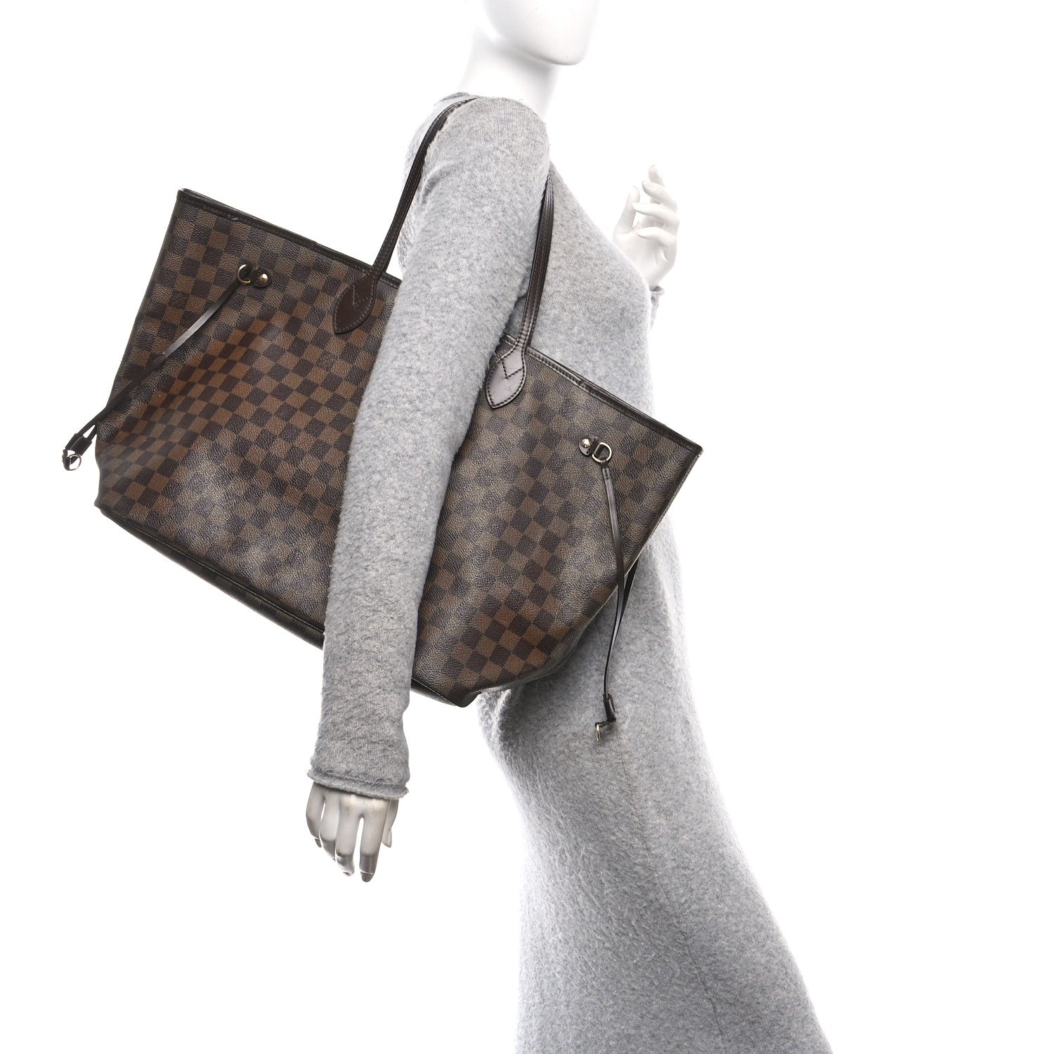 Louis Vuitton Damier Ebene Neverfull GM 2 of 9