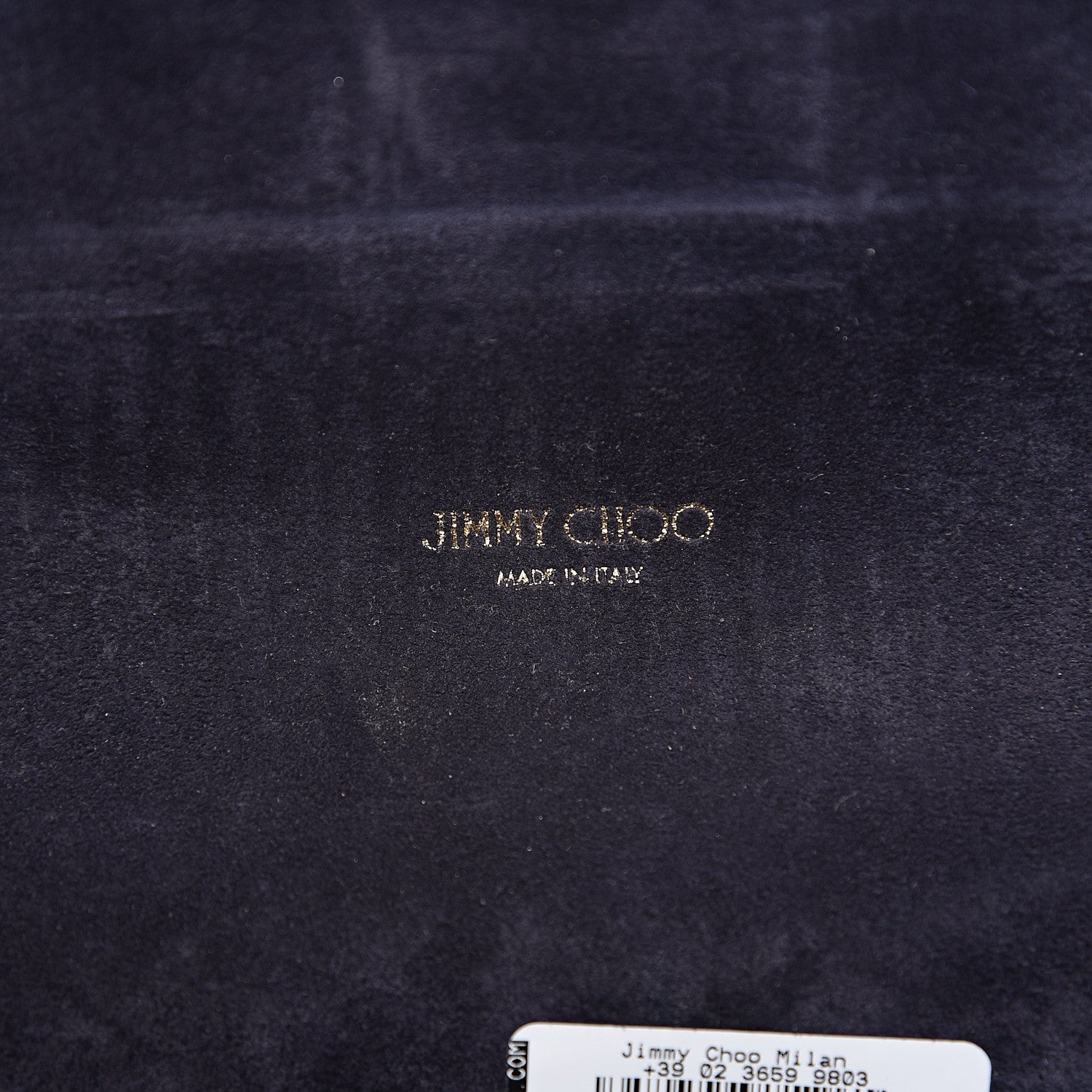 Jimmy Choo Metallic Eel Watersnake Lockett Petite Shoulder Bag Navy 5 of 15