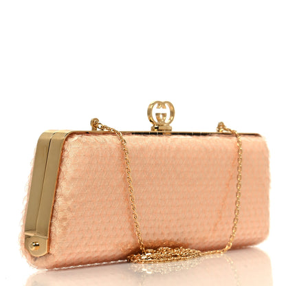 Gucci Sequin Moire Small Broadway Evening Bag Neutral 3 of 9