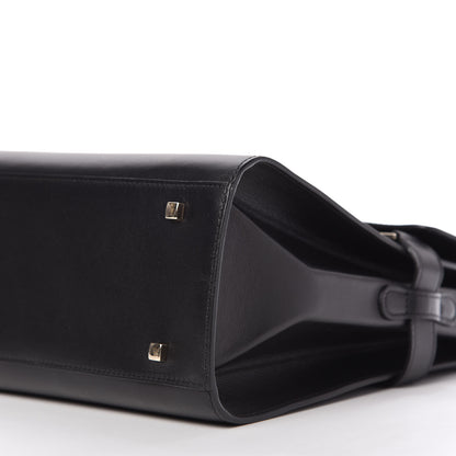 Delvaux Smooth Calfskin GM Tempete Satchel Black 7 of 9