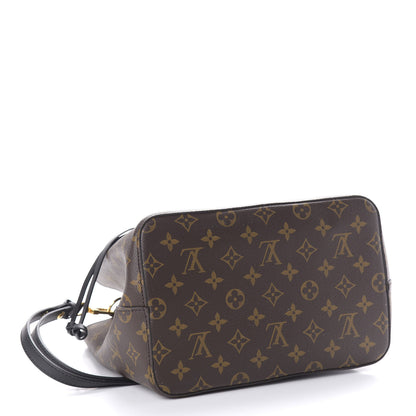 Louis Vuitton Monogram Neonoe MM Black 4 of 9